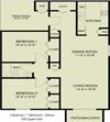 2 Bedroom/1 Bathroom